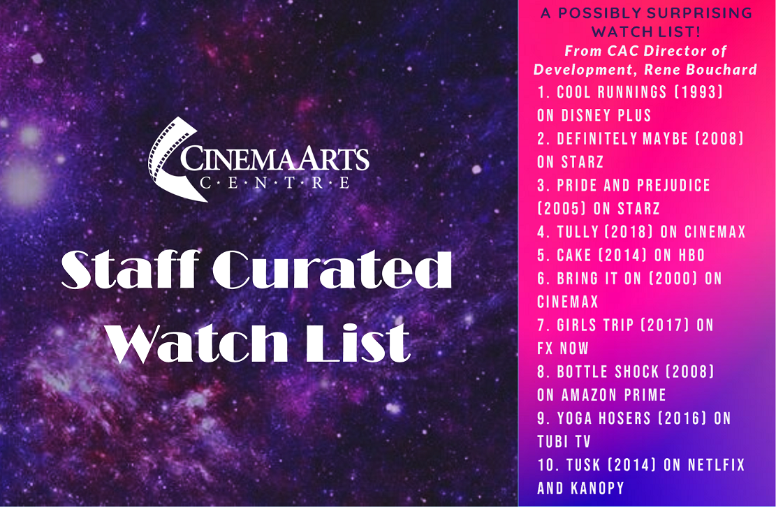 Staff Curated Watch List