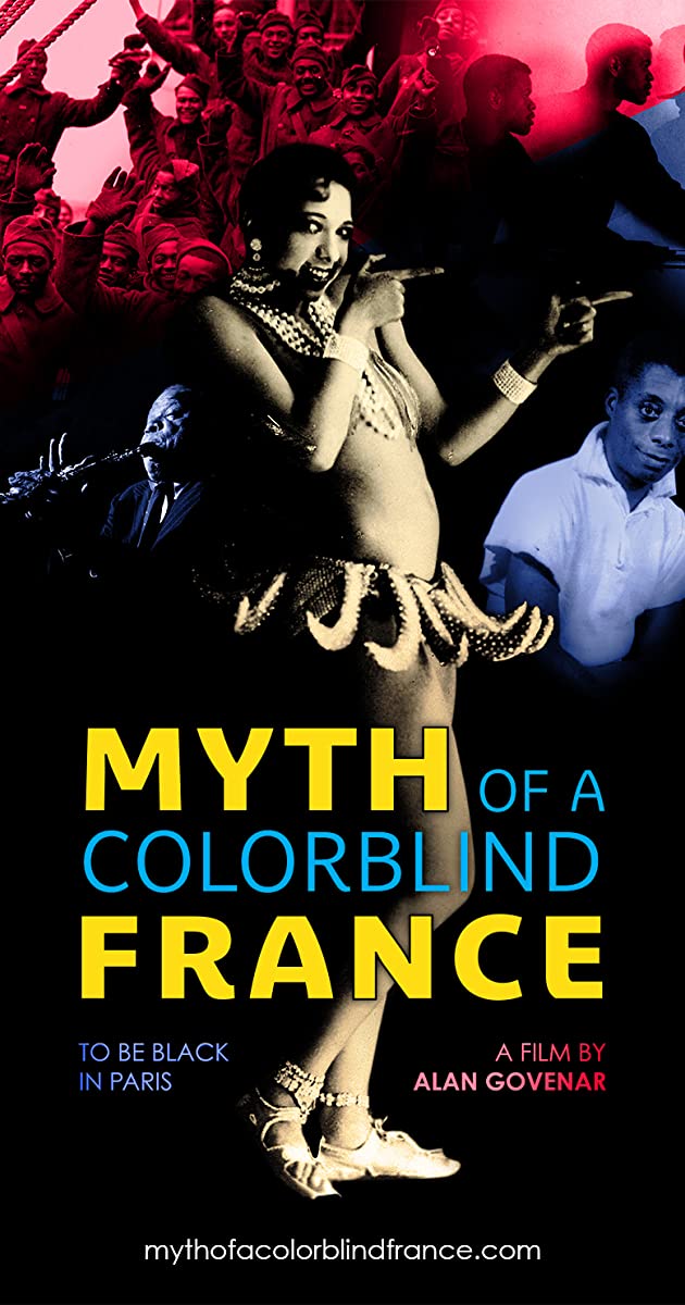 Poster for the film Myth of a Colorblind France