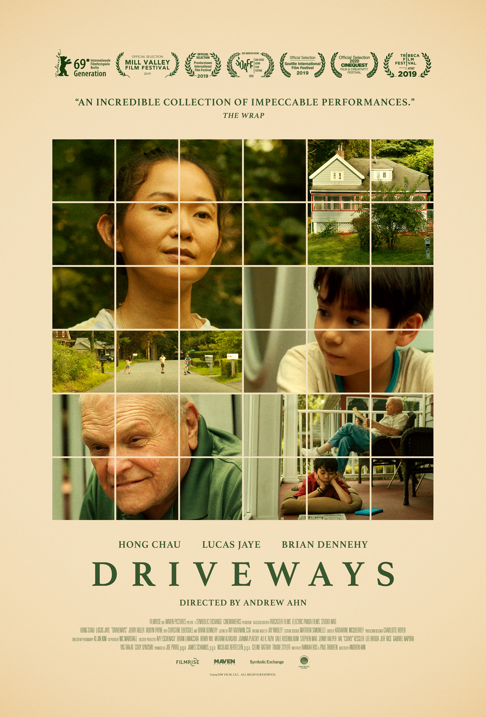 Poster for the film Driveways
