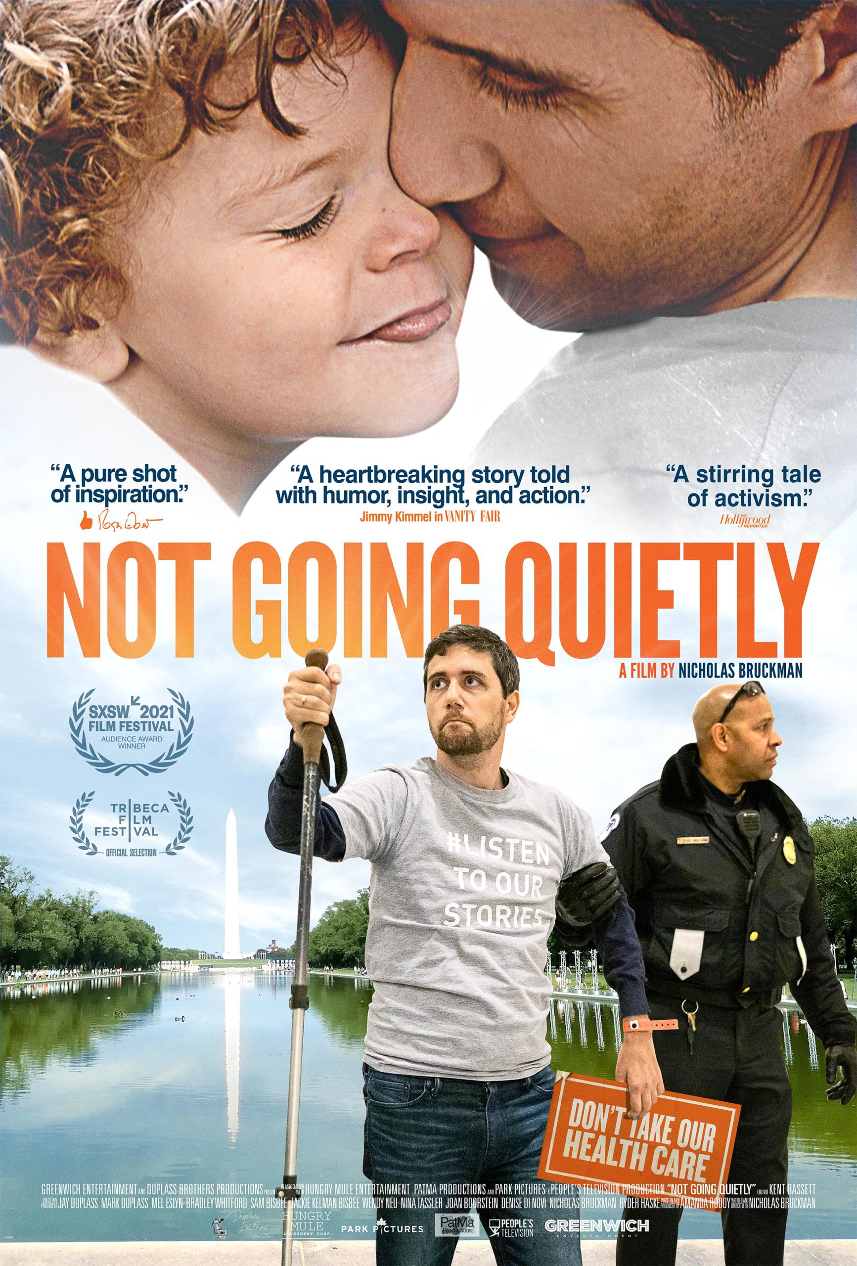 Poster for the film Not Going Quietly