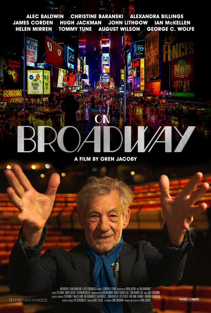 Poster for the film On Broadway