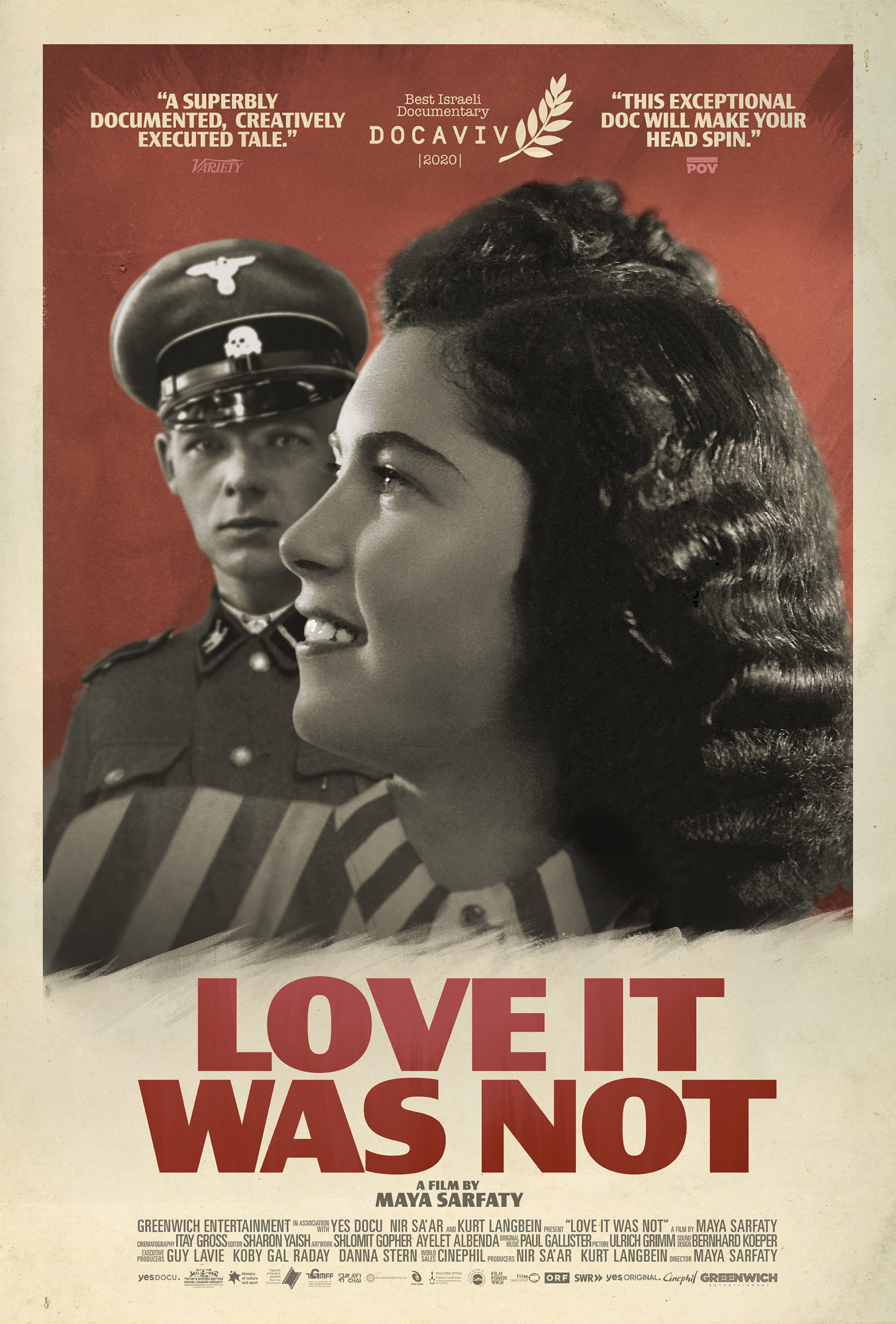 Poster for the film Love It Was Not