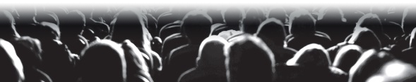 Image of theater audience silhouette.